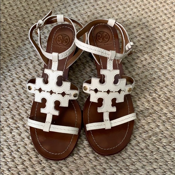 Tory Burch Shoes - Tory Burch block heels - practically brand new! Tory Burch Shoes - Tory Burch block heels - practically brand new!